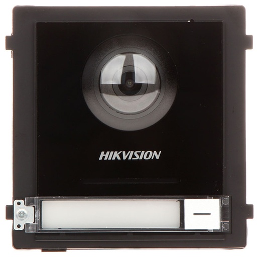 Hikvision DS-KD8003-IME2/S Unité principale IP 2 fils - 1 bouton d'appel - Aluminium Brossé