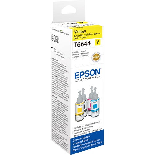 EPSON T6644 Yellow-Jaune Bouteille d'encre 70M